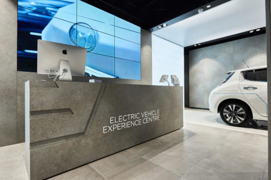 Electric Car Showroom